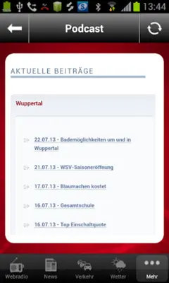 Radio Wuppertal android App screenshot 1